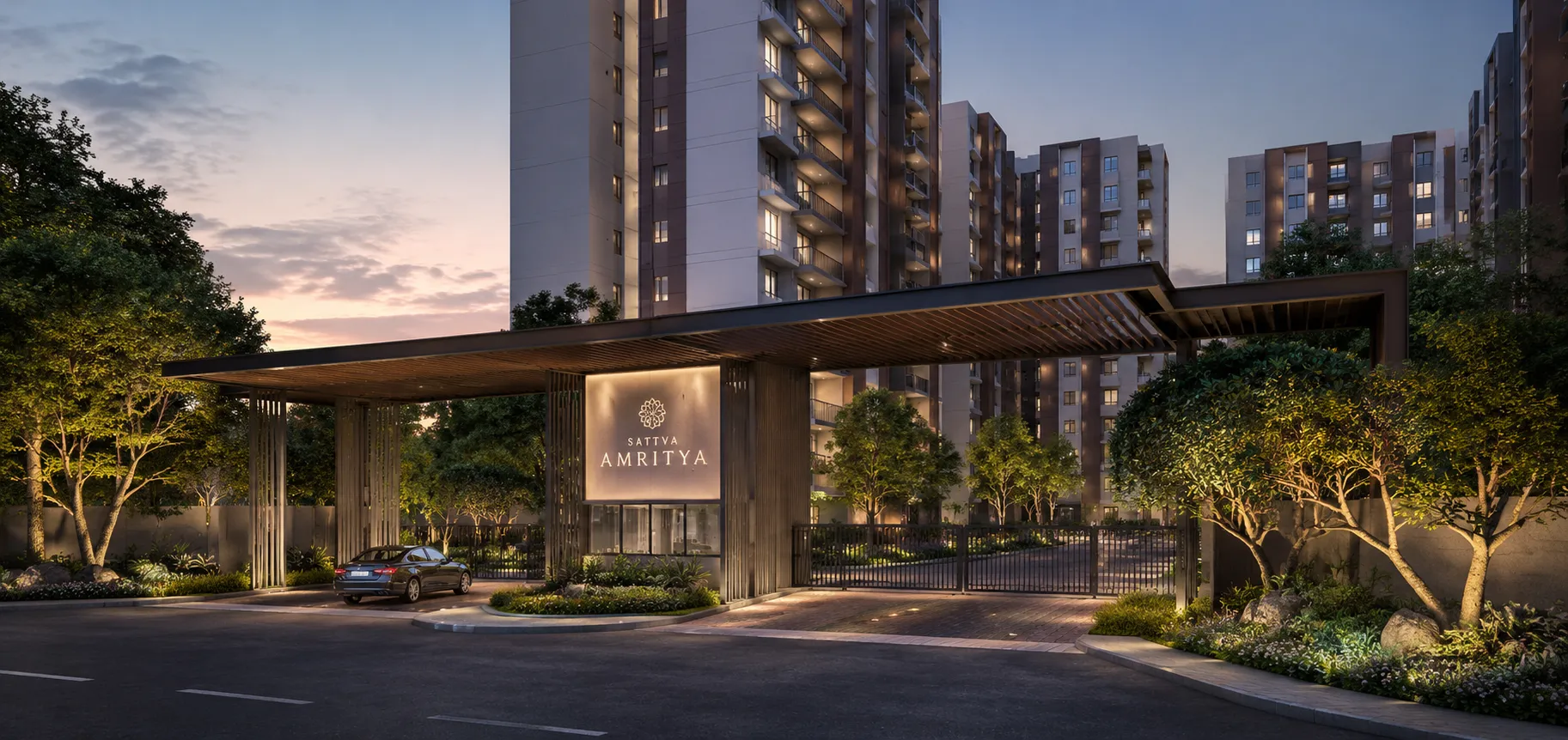 Sattva Amritya Night View Sattva Amritya Night View